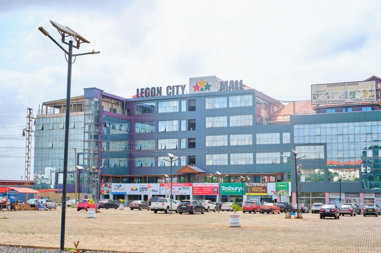 אקרה Legon City Mall Short Stay Apartments For Business And Vacation - East Legon מראה חיצוני תמונה